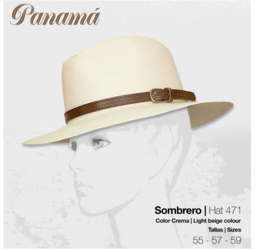 póngase en fila George Stevenson menta Gorro Sombrero Panamá Nº471